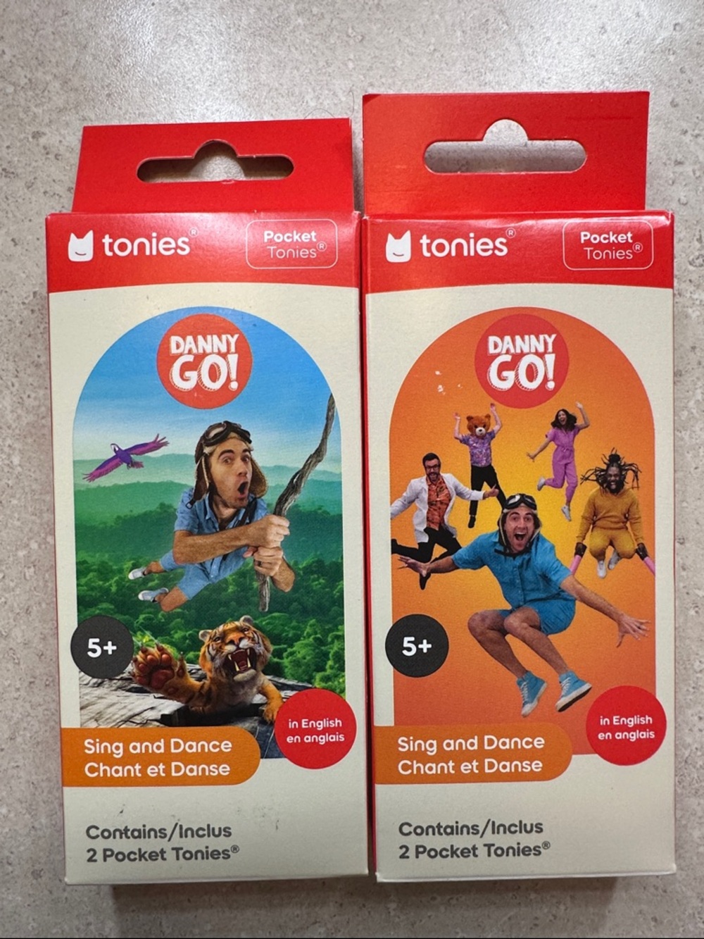 Tonies Danny Go! Sing and Dance (Set of 2) Dance Party & Adventure Beats